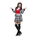 90s Clueless Dionne Costume Adult Black Plaid Jacket Skirt Hat Socks 5