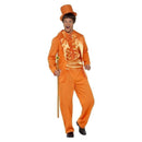90s Stupid Dumb Dumber Tuxedo Costume Lloyd Orange Suit 2