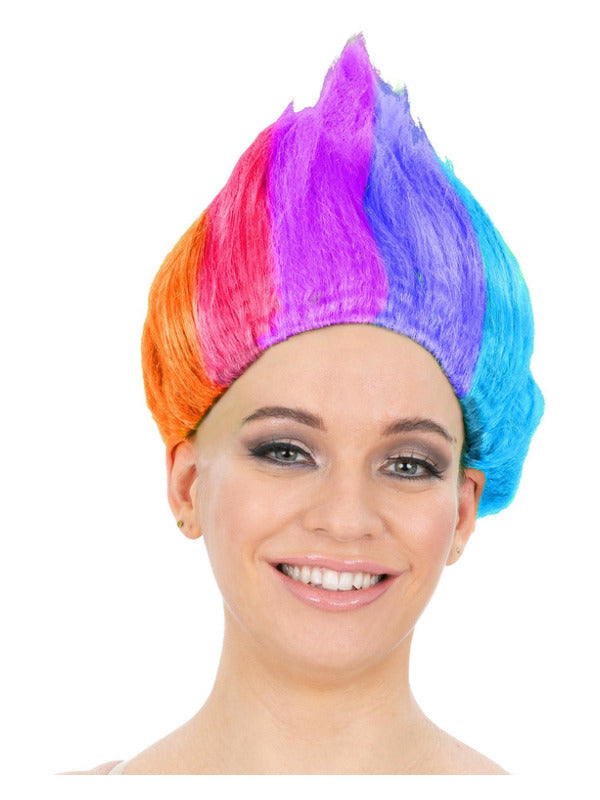 90s Troll Wig Rainbow_1