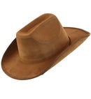 Hat Cowboy Vintage Suede Brown