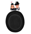 Bowler Hat Wool-Effect Black 59 Cm