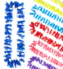 Unicolor Hawaiian Lei 6 Colors Ass.