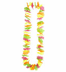 Neon Multicolor Hawaiian Lei