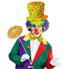 Clown Top Hat & Bow Tie Yellow - Adult Size