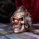 Mechanical Laughter Horror Steampunk Clown Skull Ornament 18cm 8