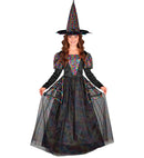 Witch  Dress With Wire Hoop Petticoat, Hat 