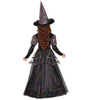 Witch  Dress With Wire Hoop Petticoat, Hat 