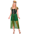 Forest Queen  Dress, Headpiece 