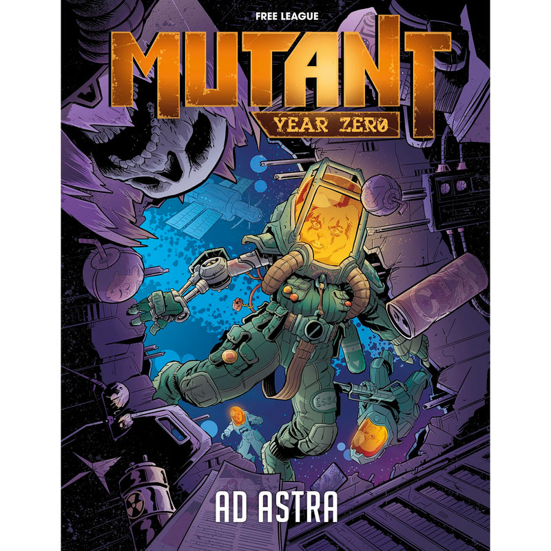 Free League Publishing: Mutant: Year Zero - Ad Astra - Hardback RPG Book, Thrilling Campaign Module, Space Roleplaying Adventure