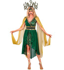 Medusa  Dress, Belt, Pin, Headpiece 