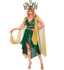 Medusa  Dress, Belt, Pin, Headpiece 