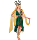 Medusa  Dress, Belt, Pin, Headpiece 