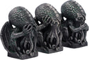 Three Wise Cthulhu Figurines 7.6cm 5