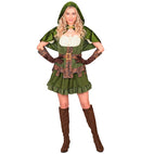 Robin Of Sherwood  Dress, Belt, Capelet, Gloves 