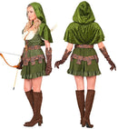 Robin Of Sherwood  Dress, Belt, Capelet, Gloves 