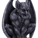 Adalward Dark Black Grotesque Gargoyle Figurine 26cm 5