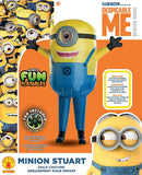 Minion Stuart Despicable Me Inflatable Child Costume 2 MAD Fancy Dress