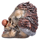 Mechanical Laughter Horror Steampunk Clown Skull Ornament 18cm 4