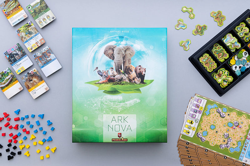 Capstone Games: Ark Nova: Marine Worlds Strategy Board Game Expansion