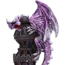 Guardian of the Tower Purple Dragon Figurine 17.7cm 6