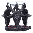Occult Baphomet Head Oil Burner 13.5cm 2