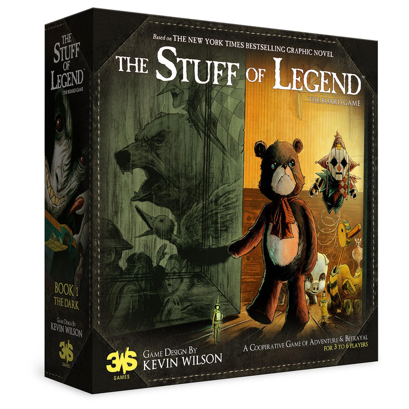 The Stuff of Legend: The Board Game a semi-Cooperative Game of Adventure and Betrayal for 3 to 6 Players, Ages 14+ by 3WS Games