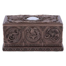 Anne Stokes Dragons of the Sabbats Tarot Box Bronze 14.5cm 2
