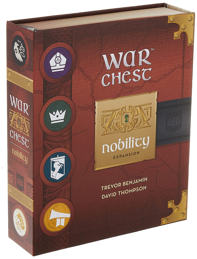 AEG War Chest: Nobility Expansion | Bishop, Earl, Herald, Bannerman, Royal Guard | Masterful Tactical Warfare Board Game for 2 or 4 Players | Ages 14+