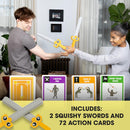 Lets Hit Each Other with Fake Swords Small Box Board Game