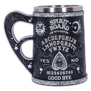 Black and White Spirit Board Tankard Mug 4