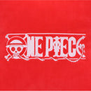 One Piece Skull and Cross Bone Cushion in Red 40cm 4