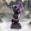Guardian of the Tower Purple Dragon Figurine 17.7cm 8