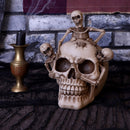 Breaking Free Skeleton Emerging from Skull Ornament 17.7cm 7