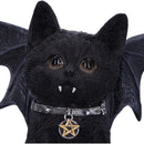 Vampuss 16cm Black Bat Cat Figurine 5