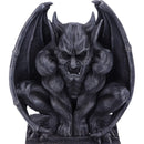 Adalward Dark Black Grotesque Gargoyle Figurine 26cm 6