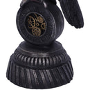 Steampunk Rivet Raven Mechanical Bird Figurine 24cm 7