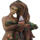 Lady Earth Female Tree Spirit Natural Backflow Incense Burner 23.5cm 5