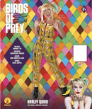 Birds of Prey Harley Quinn Costume Jumpsuit