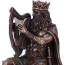 Bronze Dagda King of Tuatha De Danann Celtic Deity Figurine 18.5cm 5