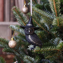 Owlocen Black Witch Owl Hanging Decorative Ornament 12cm 7