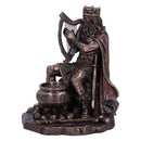 Bronze Dagda King of Tuatha De Danann Celtic Deity Figurine 18.5cm 2