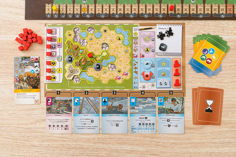 Capstone Games: Ark Nova: Marine Worlds Strategy Board Game Expansion