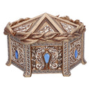 Gold Detailed Pandoras Trinket Box Pandoras 16.5cm 2