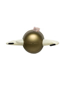 Viking Helmet Adult Gold with White Bull Horns_3 