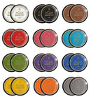 24 Aqua Makeup - 10 Ml - Display Of 24  2 X White, Black, Brown, Red, Fuchsia Pink, Sky Blue, Emerald Green, Purple, Blue, Yellow, Orange, Grey 