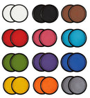 24 Aqua Makeup - 10 Ml - Display Of 24  2 X White, Black, Brown, Red, Fuchsia Pink, Sky Blue, Emerald Green, Purple, Blue, Yellow, Orange, Grey 