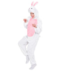 Funny Bunny  Hooded Jumpsuit With Mask 