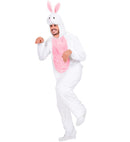 Funny Bunny  Hooded Jumpsuit With Mask 