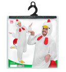 Funny Chicken  Hooded Jumpsuit With Mask 