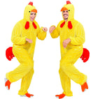 Funny Chick  Hooded Jumpsuit With Mask 